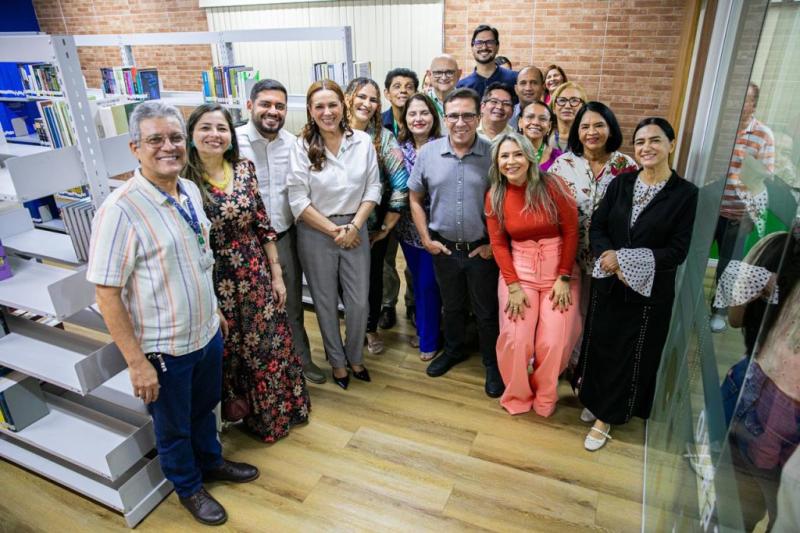 UEA amplia infraestrutura acadêmica com nova biblioteca em homenagem ao Prof. Dr. Nilson Souza dos Santos UEA amplia infraestrutura acadêmica com nova biblioteca em homenagem ao Prof. Dr. Nilson Souza dos Santos