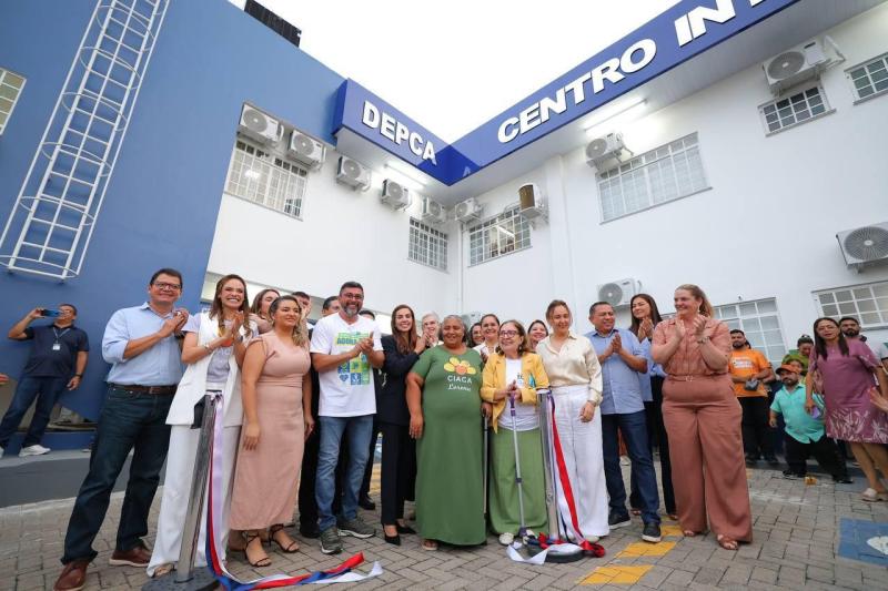Governador Wilson Lima entrega Centro Integrado de Atenção à Criança e ao Adolescente do Amazonas Governador Wilson Lima entrega Centro Integrado de Atenção à Criança e ao Adolescente do Amazonas