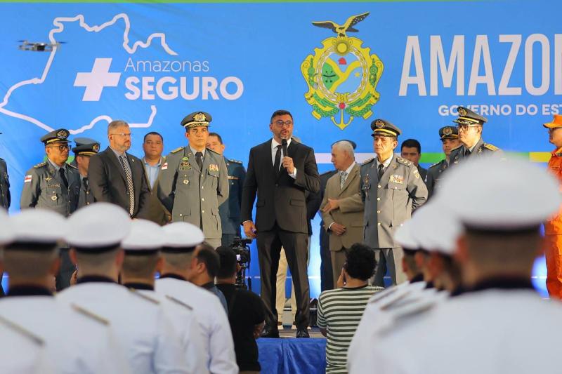 Governador Wilson Lima destaca apoio à formação de novos oficiais e reforça compromisso com a segurança pública