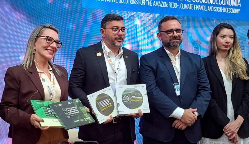 COP 30: Governo do Amazonas lança portfólios, catálogo de pesquisas e inventário de ações sobre mudanças climáticas e biodiversidade