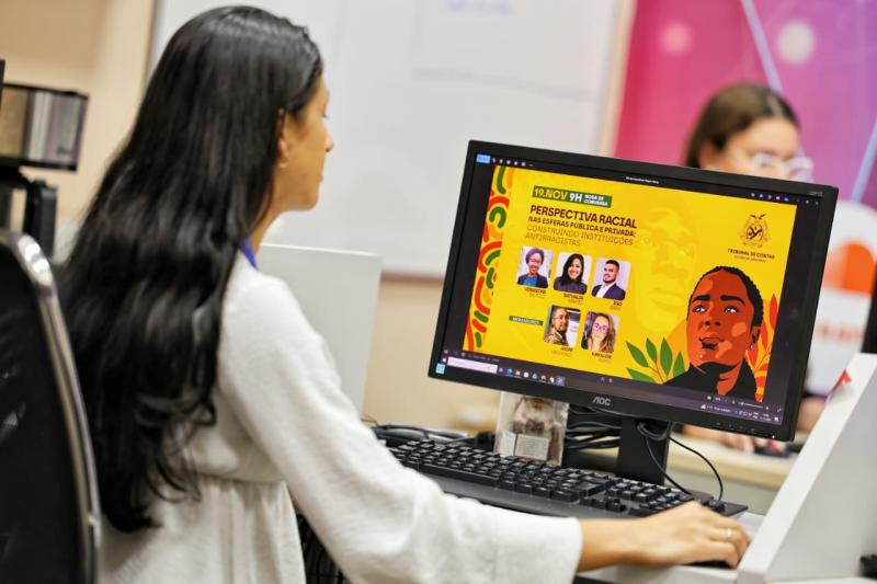 TCE-AM promove roda de conversa sobre perspectiva racial nas esferas pública e privada