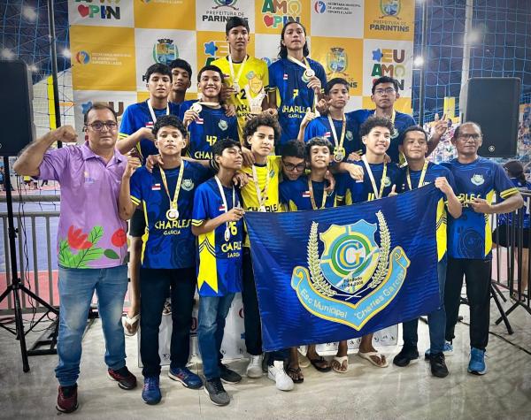 JEP’s 2025: Com quatro ouros, Escola Charles Garcia mantém hegemonia no handebol parintinense