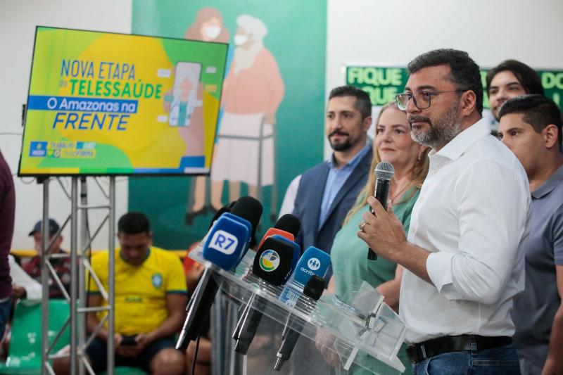 Saúde AM Digital: Governador Wilson Lima lança nova etapa da Telessaúde com atendimento 24h por clínico geral para toda a população