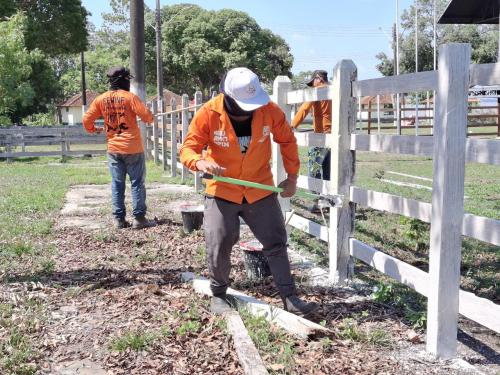 Parque de Exposição recebe serviços de revitalização para a Expopin 2025