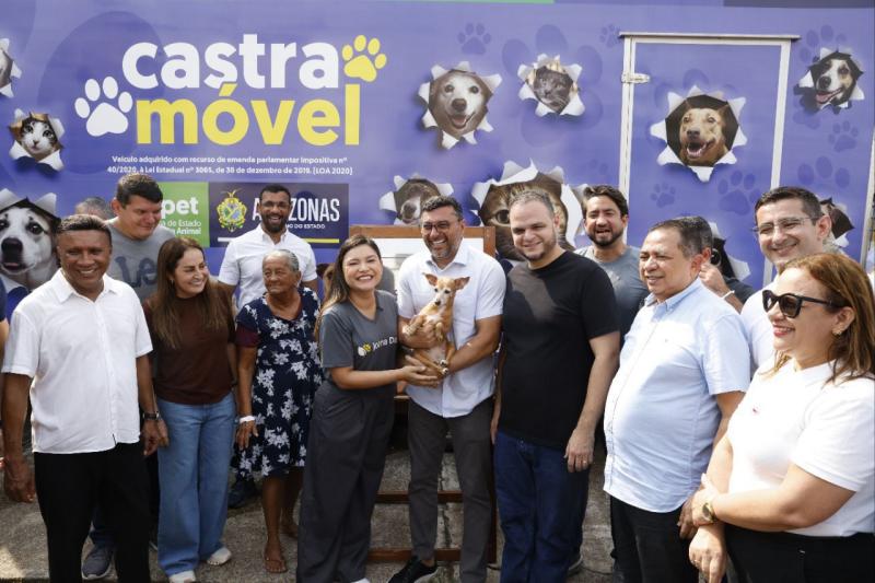 Governador Wilson Lima inaugura nova unidade do Castramóvel durante a 27ª edição do Governo Presente, no Viver Melhor