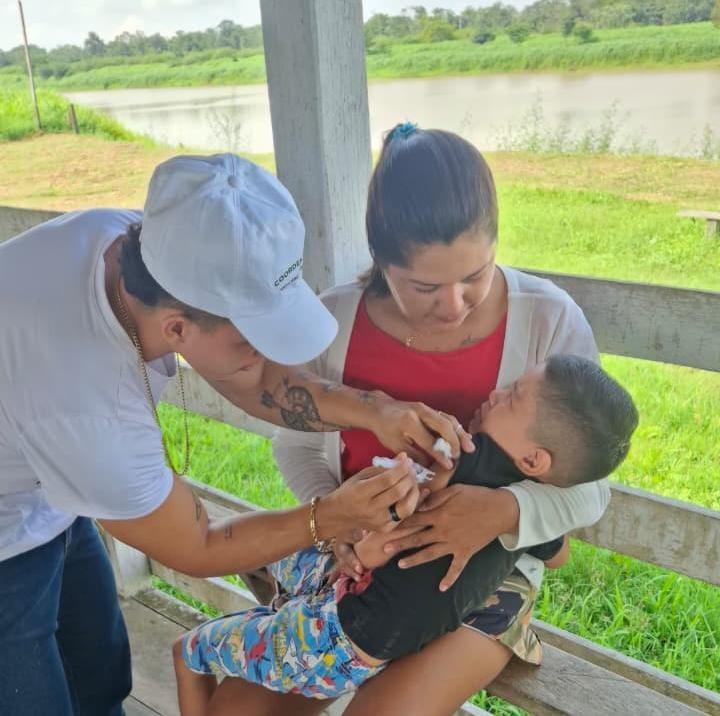 Campanha de vacinação avança na zona rural de Parintins