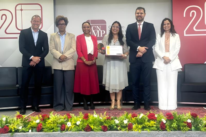 MPAM recebe selo Ouro em “Respeito e Inclusão no Combate ao Feminicídio” durante cerimônia no CNMP