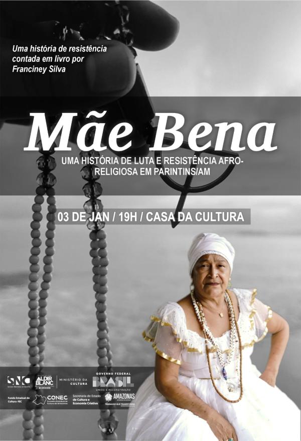 Mãe Bena tem trajetória registrada em livro biográfico