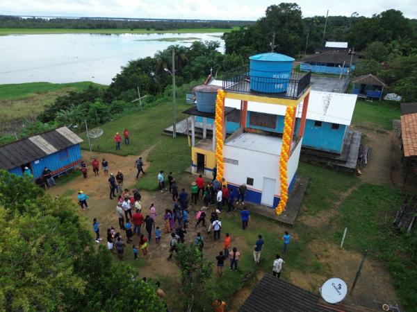 Seis novos sistemas de abastecimento de água são entregues pela Prefeitura de Parintins