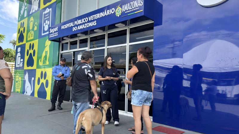 Hospital Público Veterinário do Amazonas ultrapassa 127 mil procedimentos em três meses de funcionamento