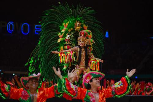 Livia Christina, Rainha do Folclore do Garantido, representa Parintins e Amazonas na Casa de Vidro do BBB 2026