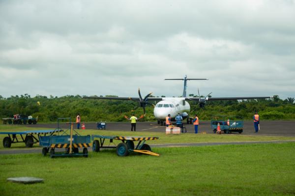 Aeroporto Júlio Belém recebe manutenção e melhorias para Carnailha e Festival de Parintins