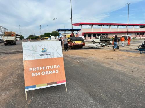 Prefeitura de Parintins intensifica obras de infraestrutura no circuito Carnailha