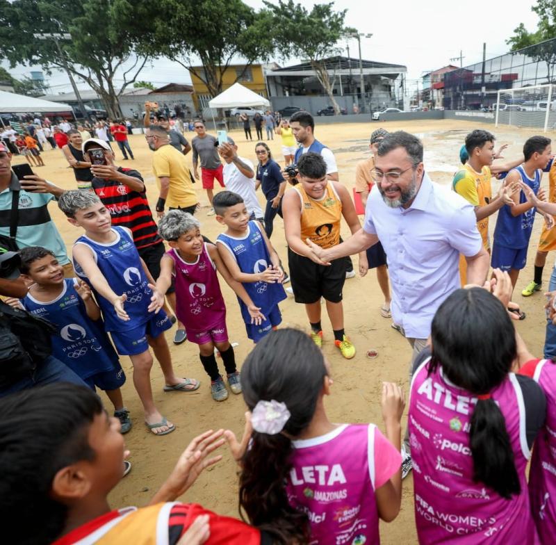Obras do Governo do Amazonas ampliam acesso ao esporte, com mais de 325 mil jovens e crianças atendidos pelo Pelci