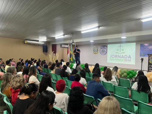 Jornada Pedagógica 2026 mobiliza educadores em Parintins para fortalecer equidade e resultados na educação