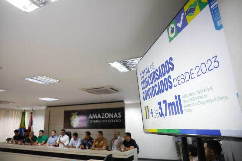 Governador Wilson Lima confirma chamamento de 134 aprovados em concurso público para reforçar Polícia Civil e SSP-AM