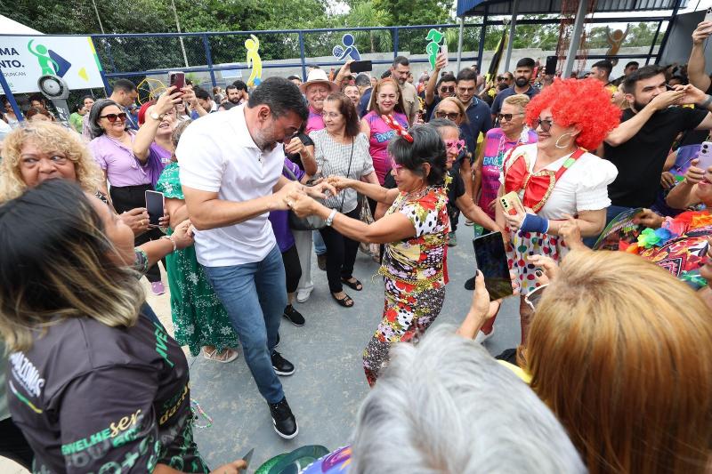 Governador Wilson Lima inaugura Centro de Lazer Noca e Maroca, na zona norte de Manaus