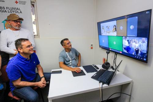 Referência no Brasil, Prefeitura de Parintins inaugura Telessaúde em UBS fluvial