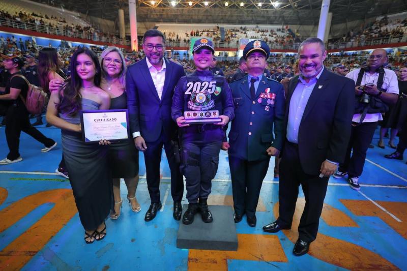 Governador Wilson Lima forma 500 novos policiais militares e amplia reforço da segurança no Amazonas