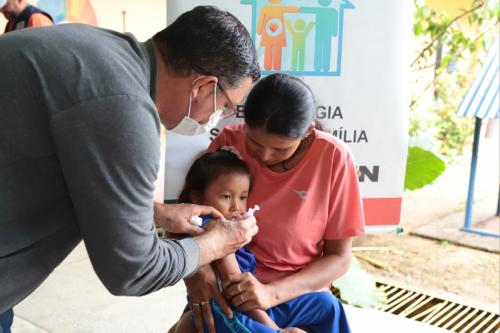 Saúde de Parintins promove Dia S para atualização da vacina contra sarampo e rubéola
