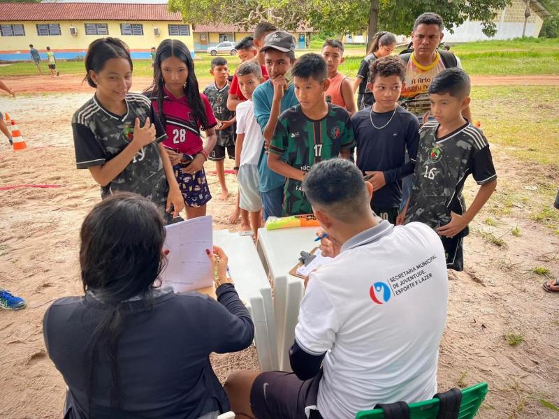 Prefeitura de Parintins realiza seletiva de Atletismo em seis polos na zona rural
