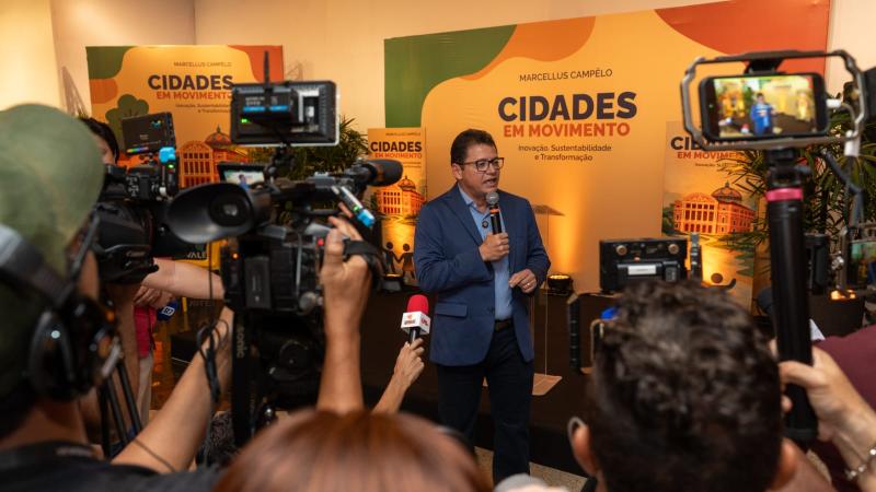 Marcellus Campêlo lança livro que reúne reflexões e experiências sobre a transformação urbana no Amazonas