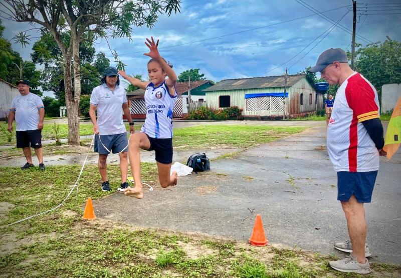 Seletiva de Atletismo atende estudantes/atletas de seis escolas na região do Tracajá