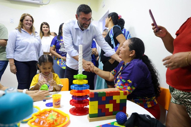 Governador Wilson Lima entrega terceiro Caic TEA e fortalece rede de atendimento a crianças com autismo