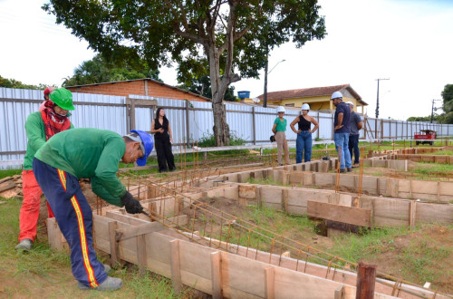 Gestão Municipal investe na construção de creche moderna no bairro Itaúna II