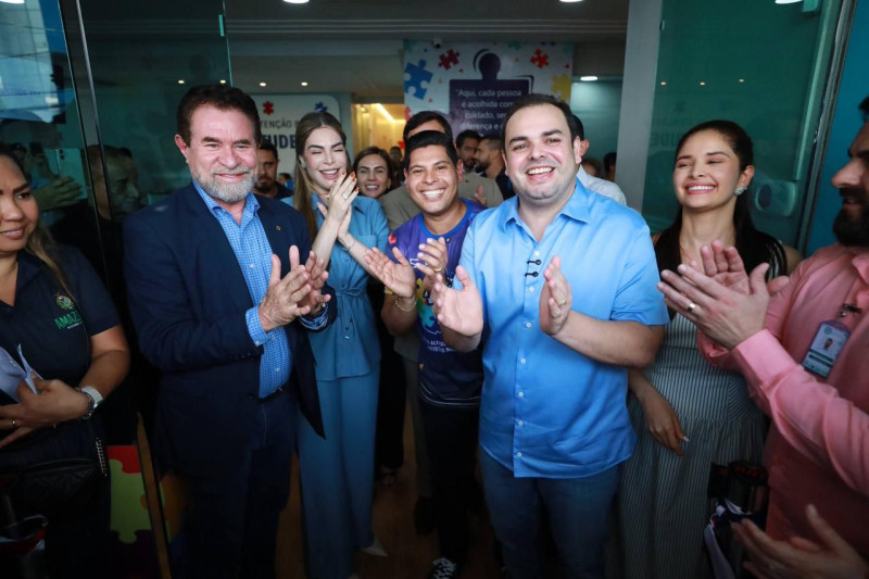Governador interino Roberto Cidade inaugura Centro de Atenção Integral Juventude TEA, em Manaus
