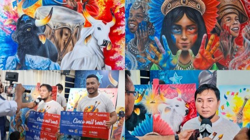 Telas do Festival de Parintins 2026 vencedoras