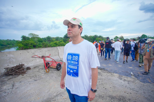 Saullo Vianna destaca editais do DNIT que somam mais de R$ 1,3 bilhão para obras no trecho do meio da BR-319