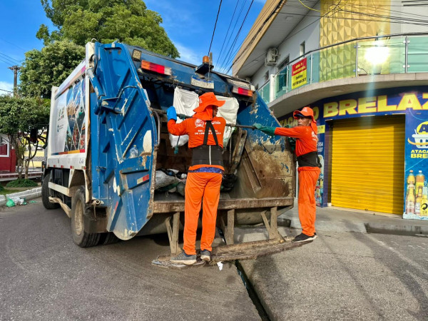 Prefeitura intensifica serviços de limpeza e orienta população sobre horários de coleta domiciliar