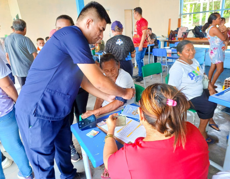 Mais de 2.300 atendimentos em saúde são realizados na zona rural de Parintins