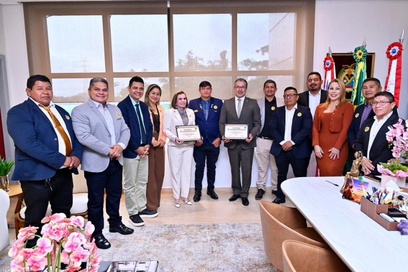 Conselheiros do TCE-AM são agraciados com título de Cidadãos Gabrielenses