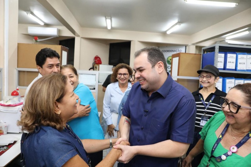 Governador Roberto Cidade visita Seduc e Sepror para alinhar demandas e fortalecer integração entre secretarias