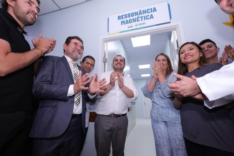 'É mais um desafio em que a gente consegue avançar na saúde' diz Roberto Cidade ao entregar nova ressonância magnética na Fundação Hospital Adriano Jorge