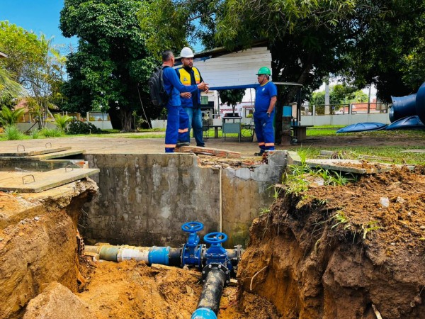 SAAE de Parintins alerta para início dos testes do novo sistema de distribuição de água