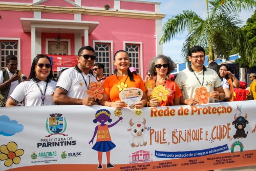 Parintins mobilizada: blitz educativa marca o 18 de maio