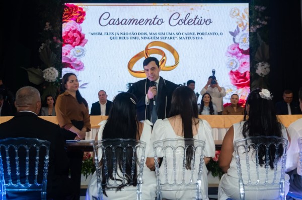 Parceria entre Corregedoria e Prefeitura promoveu Casamento Coletivo Civil para 97 casais