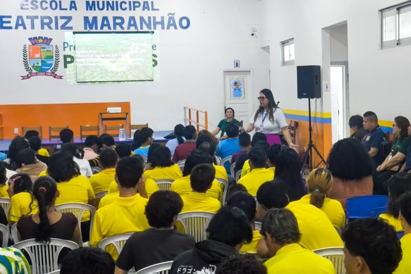 Sustentabilidade: alunos da EJAI prestigiam palestra promovida pela Escola de Contas Públicas do TCE-AM