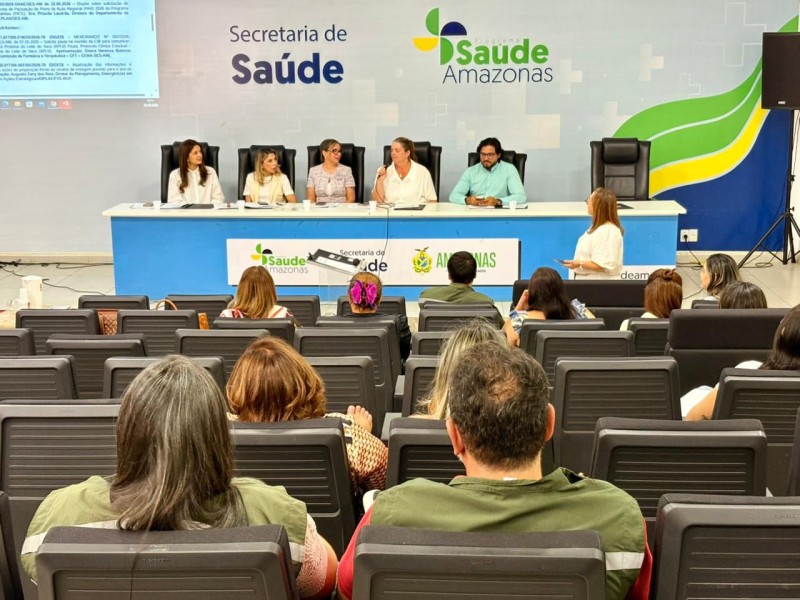 Secretários discutem pautas da saúde durante reunião da CIB, na SES-AM