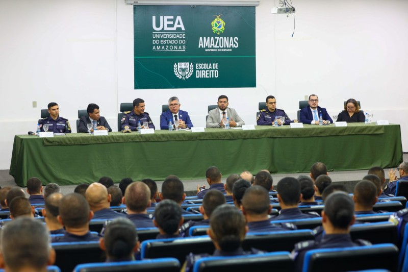 Curso de Formação de Oficiais: UEA, SSP-AM e PMAM iniciam nova turma do bacharelado em Segurança Pública e do Cidadão