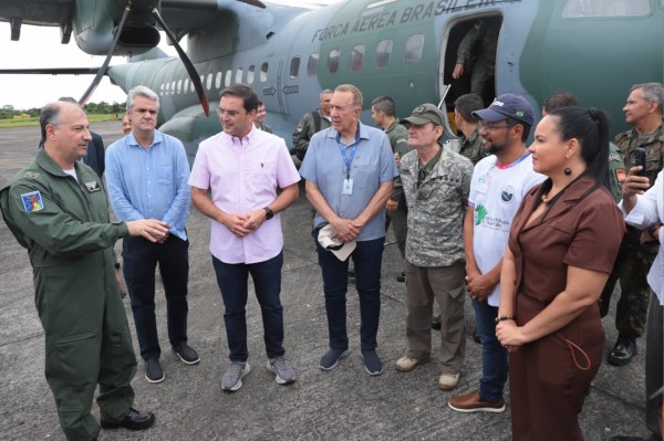 Prefeito Mateus Assayag recebe principais autoridades militares da Amazônia Ocidental durante Operação Excelsior