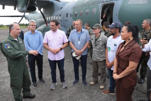Prefeito Mateus Assayag recebe principais autoridades militares da Amazônia Ocidental durante Operação Excelsior