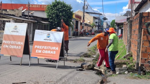Prefeitura de Parintins amplia serviços de infraestrutura e manutenção em toda a cidade
