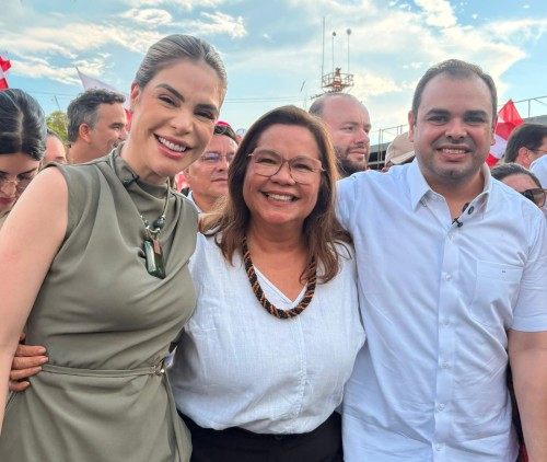 Márcia Baranda celebra investimentos para Parintins durante agenda do governador Roberto Cidade