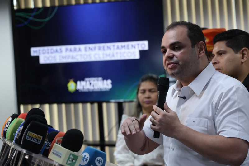 Governador Roberto Cidade apresenta medidas preventivas e mobiliza órgãos para enfrentar estiagem no Amazonas