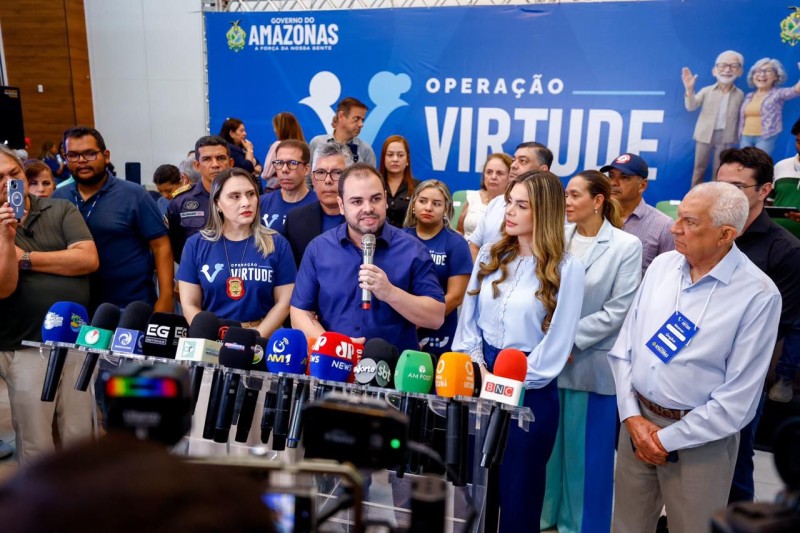 Operação Virtude é lançada pelo governador Roberto Cidade para ampliar proteção à população idosa no Amazonas