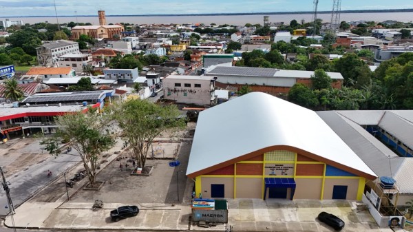 Prefeitura de Parintins finaliza obra do Complexo Esportivo da escola João Bosco